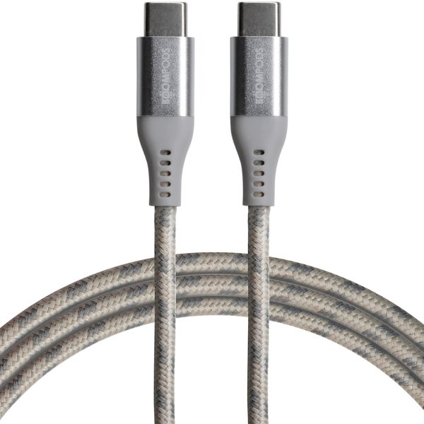 BOOMPODS Tide USB-C to USB-C Cable TCCCTI 1.5m,titanium