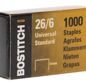 BOSTITCH Heftklammern 26/6 mm 26061MGAL 1000 Stück