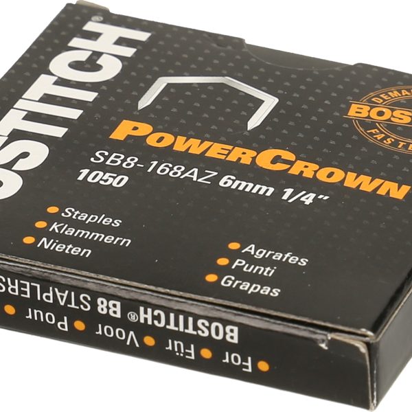 BOSTITCH Heftklammern SB-8 6mm SB8-168AZ 1050 Stück