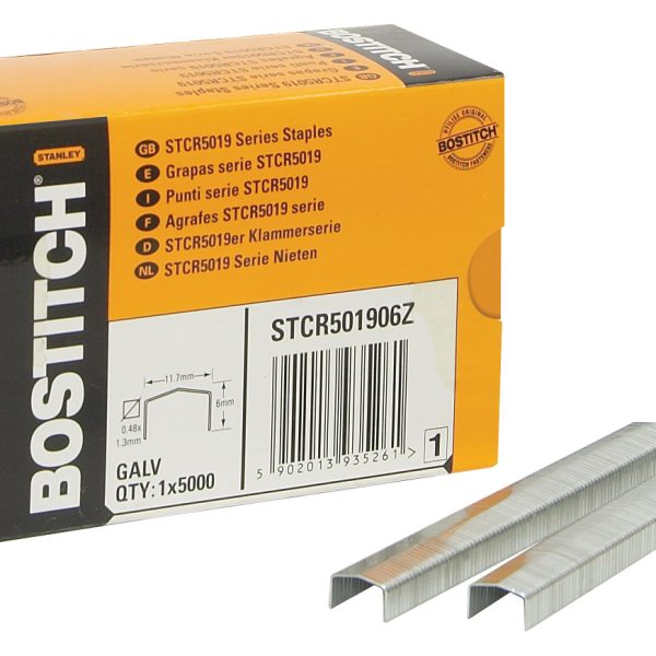 BOSTITCH Heftklammern 6mm STCR501906Z 5000 Stück