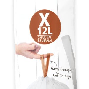 BRABANTIA Kehrichtsäcke PerfectFit 116728 12L, Rolle à 20 Stk.