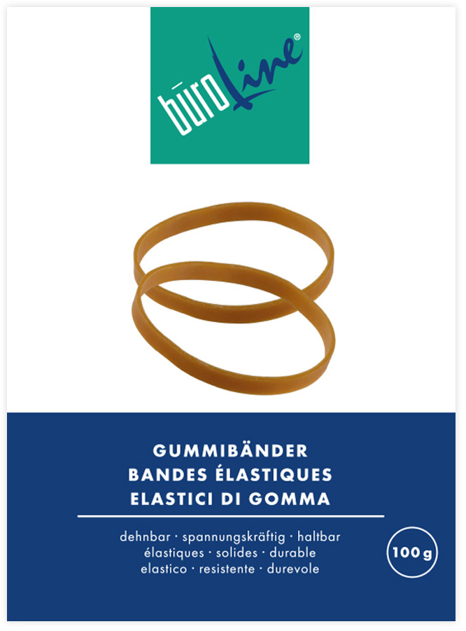 BUEROLINE-155230-7612532016423 BÜROLINE Gummibänder 50x3mm 155230 braun, ø 30mm 100g – Hochwertig & günstig bei ShopDeca