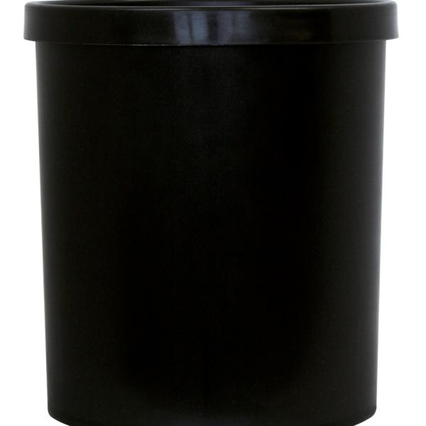 BÜROLINE Papierkorb 196534 schwarz 18lt