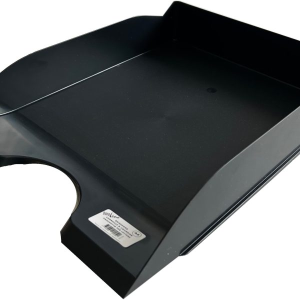 BÜROLINE Briefkorb A4 223030 schwarz