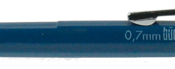 BÜROLINE Druckbleistift 0.7mm 254268 blau