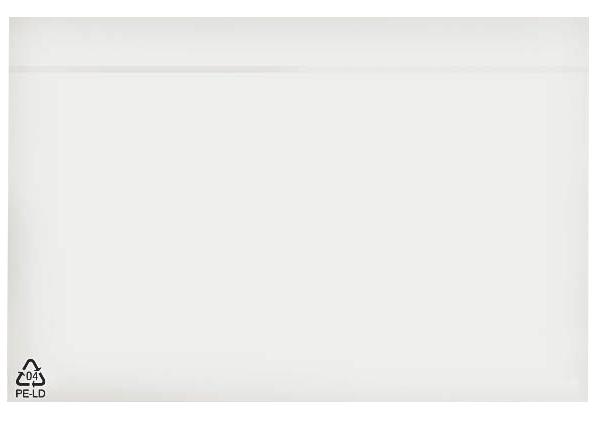 BÜROLINE Dokumententasche C6 306251 transparent 250 Stück