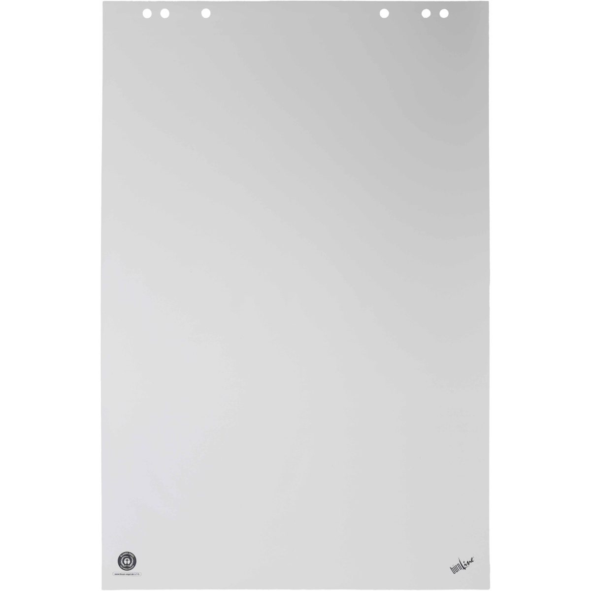 BUEROLINE-400190534-7613058039248 BÜROLINE Flipchart-Block 80g 65x98cm 400190534 recycling, blanko 5 Stück – Hochwertig & günstig bei ShopDeca