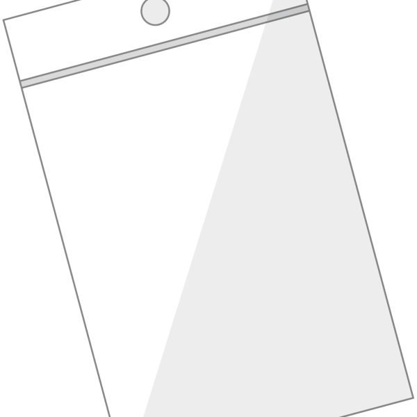 BÜROLINE Pressverschluss Beutel 75×90mm 421302 transparent 100 Stück