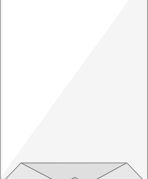 BÜROLINE Kreuzboden Beutel 160×270mm 423005 transparent 10 Stück