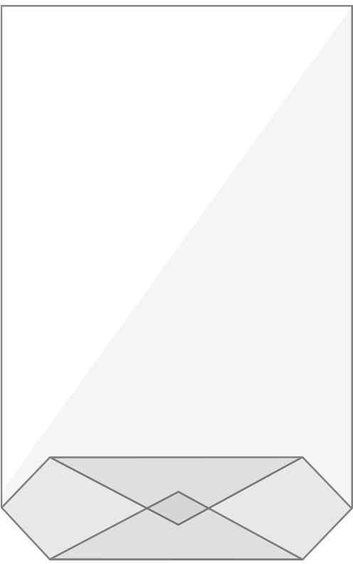 BUEROLINE-423005-7612532009838 BÜROLINE Kreuzboden Beutel 160×270mm 423005 transparent 10 Stück – Hochwertig & günstig bei ShopDeca