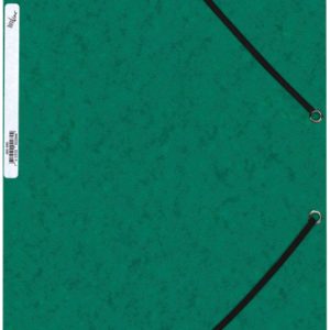 BÜROLINE Gummibandmappe A4 460695PE1U grün, Karton