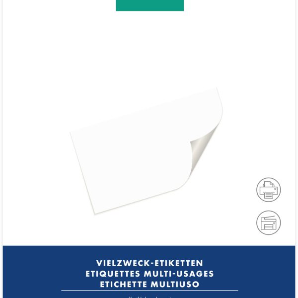 BÜROLINE Etiketten 105×41mm 500055 weiss 1400 Stück