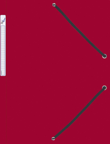 BUEROLINE-614496-7612532021700 BÜROLINE Gummibandmappe A4 614496 rot, Kunststoff – Hochwertig & günstig bei ShopDeca