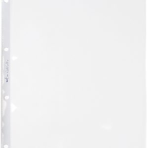 BÜROLINE Zeigetaschen PVC 140my A4 620210 transparent glatt 100 Stück