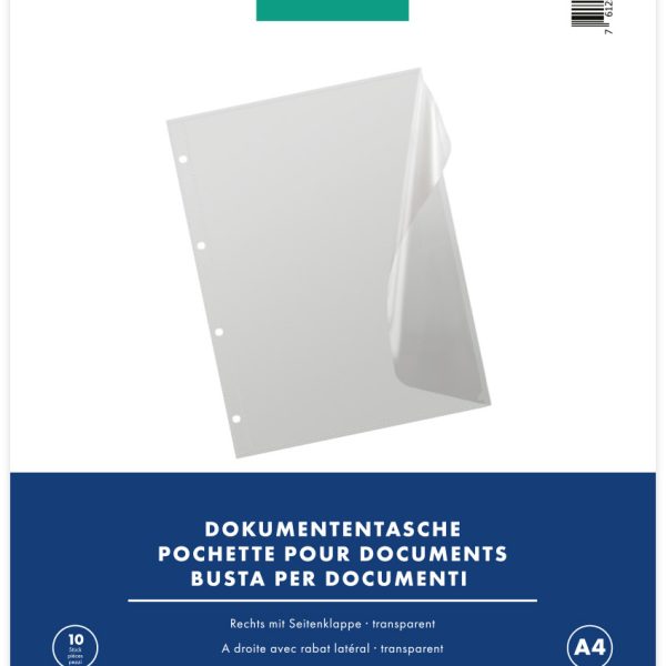 BÜROLINE Dokumententaschen A4 622061 10 Stück