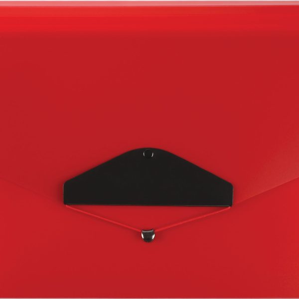 BÜROLINE Fächermappe A4 663298 rot 6-teilig