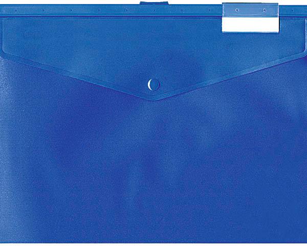 BÜROLINE Hängemappe A4 664049 blau, für 100 Blatt 3 Stk.