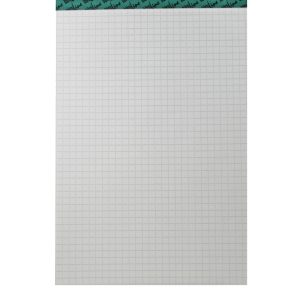 BÜROLINE Büroblock recycling A5 725274 kariert, 70g, 5mm 100 Blatt