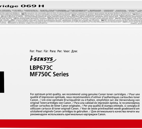 CANON Toner-Modul 069H cyan 5097C002 LBP673CDW 5500 Seiten