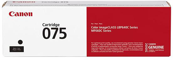 CANON Toner-Modul 075 schwarz 6365C002 LBP647Cdw/664Cdw 1400 Seiten