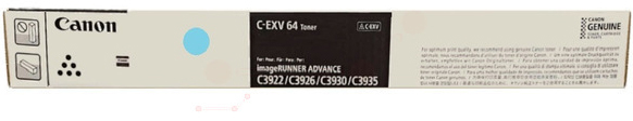 CANON Toner cyan C-EXV64C IR-ADV DX C3900 25'500 Seiten