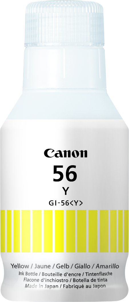 CANON-GI-56Y-4549292169096 CANON Tintenbehälter yellow GI-56Y GX6040/G7040 14'000 Seiten – Hochwertig & günstig bei ShopDeca
