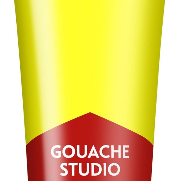 CARAN D'ACHE Deckfarbe Gouache 250ml 2331.240 zitronengelb fluo, Studio