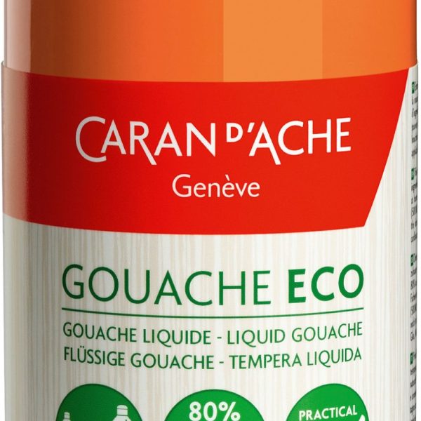 CARAN D'ACHE Deckfarbe Gouache Eco 500ml 2370.030 orange flüssig