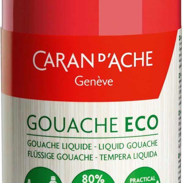 CARAN D'ACHE Deckfarbe Gouache Eco 500ml 2370.070 scharlachrot flüssig
