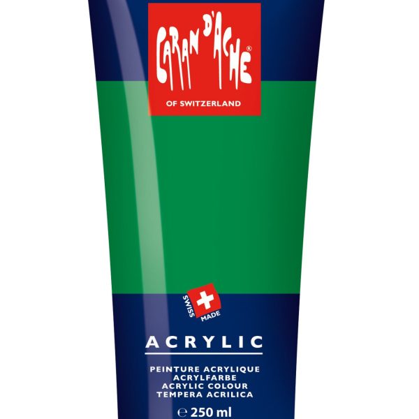 CARAN D'ACHE Acrylfarbe 250ml 2810.220 grün
