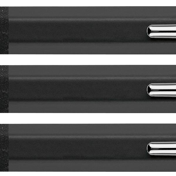 CARAN D'ACHE Druckbleistift Fixpencil 3mm 3.289 schwarz, Knopf ass.