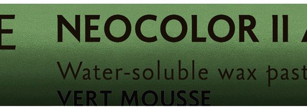 CARAN D'ACHE Wachsmalkreide Neocolor II 7500.225 moosgrün