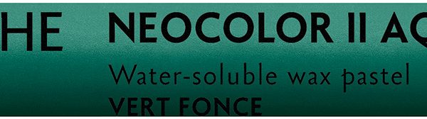 CARAN D'ACHE Wachsmalkreide Neocolor II 7500.229 dunkelgrün