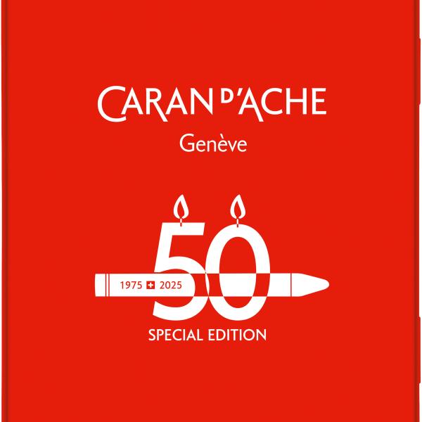 CARAN D'ACHE Wachsmalkreide Neocolor II 7500.918 50 Jahre pastell 10 Stück