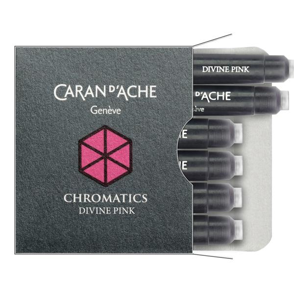 CARAN D'ACHE Tintenpatrone 8021.080 Divine Pink 6 Stück