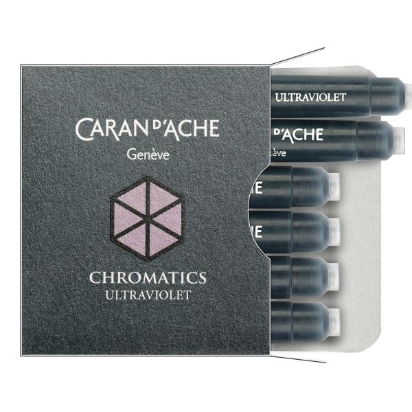 CARAN D'ACHE Tintenpatrone 8021.099 Ultraviolet 6 Stück