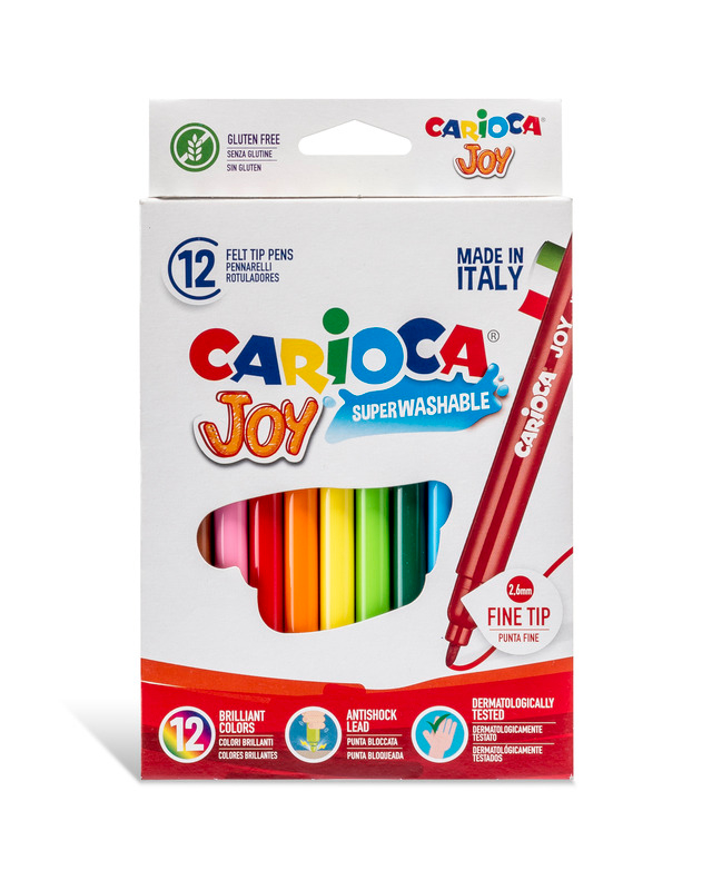 CARIOCA-40614-8003511406141 CARIOCA Fasermaler Joy 2,6mm 40614 12 Stück – Hochwertig & günstig bei ShopDeca