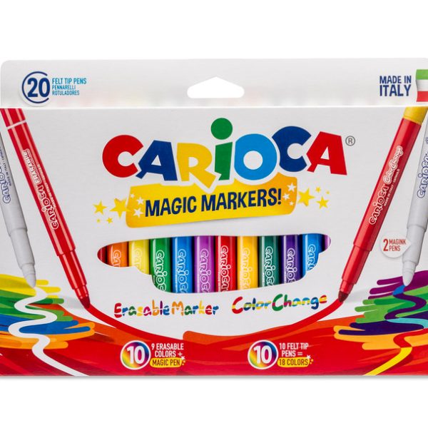 CARIOCA Fasermaler Magic Markers 41369 20 Stück