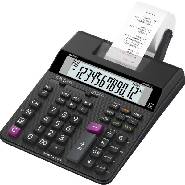 CASIO Bürorechner druckend HR-200RCE