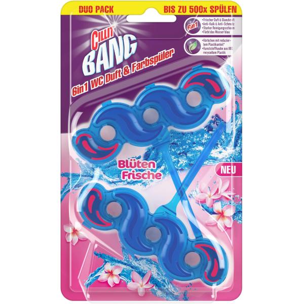 CILLIT BANG WC-Reiniger 6in1 3116705 Blütenfrische 2 Stück