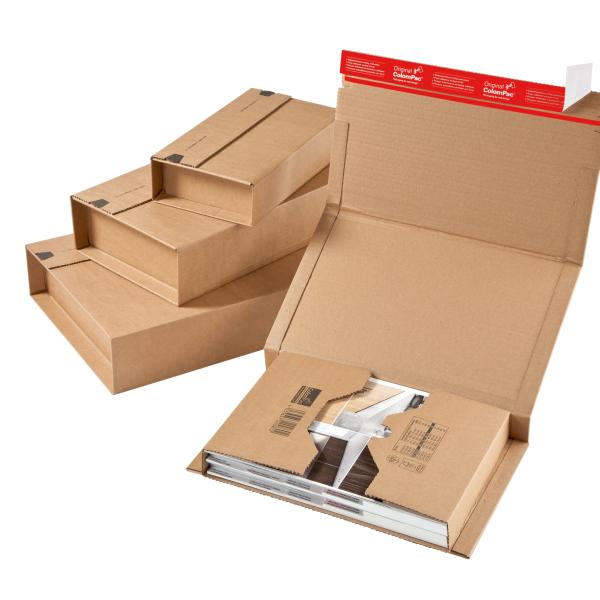 COLOMPAC Univ.Versandverpackung 2053507 330x270x80mm braun 20 Stück