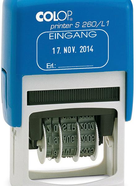 COLOP Datumstempel Eingang D S260L1/D 24x45mm