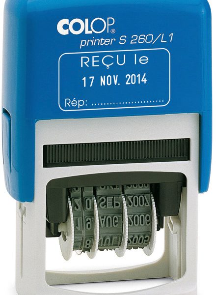 COLOP Datumstempel Recu le F S260L1/F 24x45mm