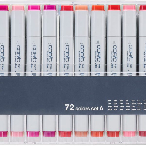 COPIC Marker Classic 20075160 Set A, 72 Stück