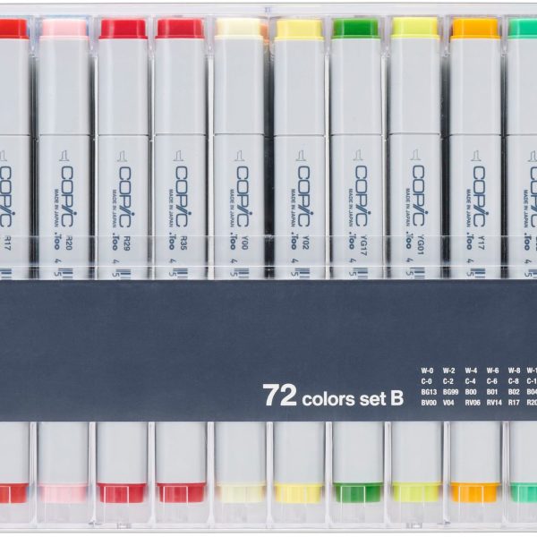 COPIC Marker Classic 20075161 Set B, 72 Stück