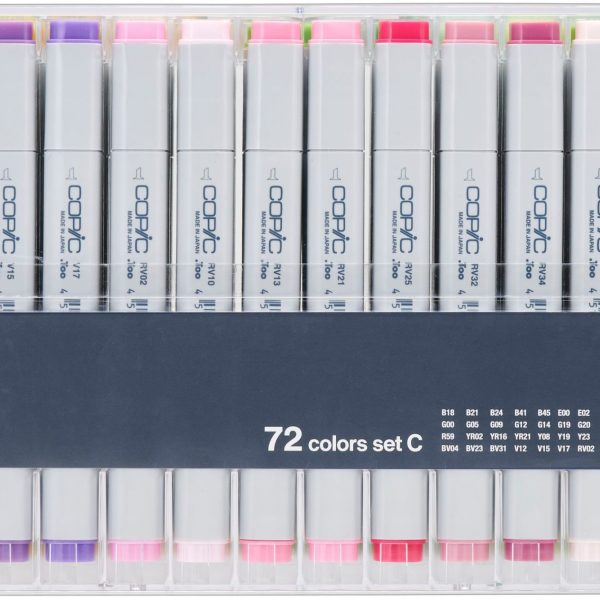 COPIC Marker Classic 20075162 Set C, 72 Stück