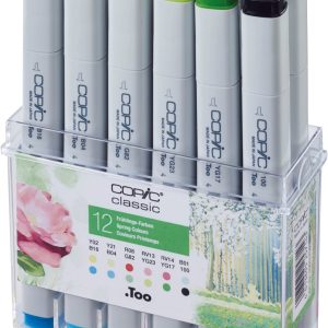 COPIC Marker Classic 20075706 Frühlings-Farben, 12 Stück