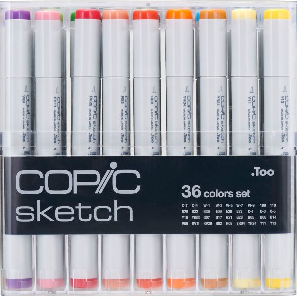 COPIC Marker Sketch 21075158 Set, 36 Stück