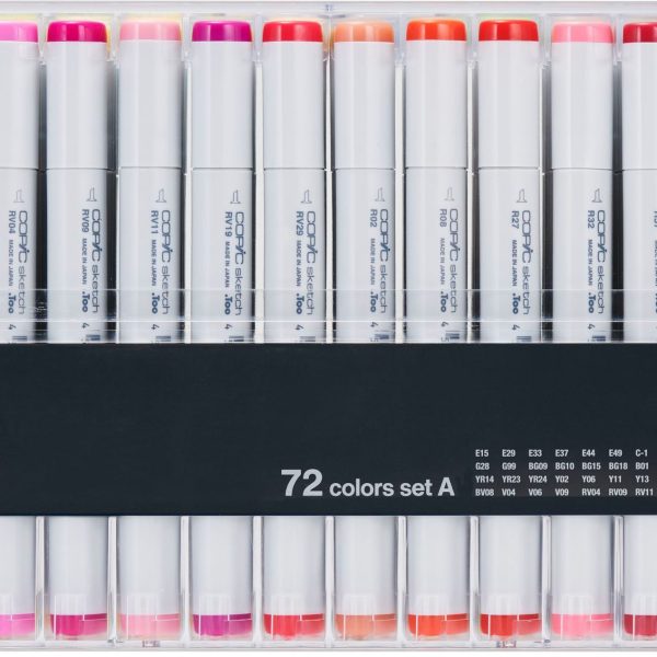COPIC Marker Sketch 21075160 Set A, 72 Stück