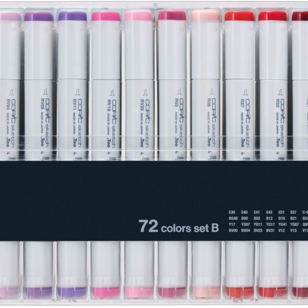 COPIC Marker Sketch 21075161 Set B, 72 Stück